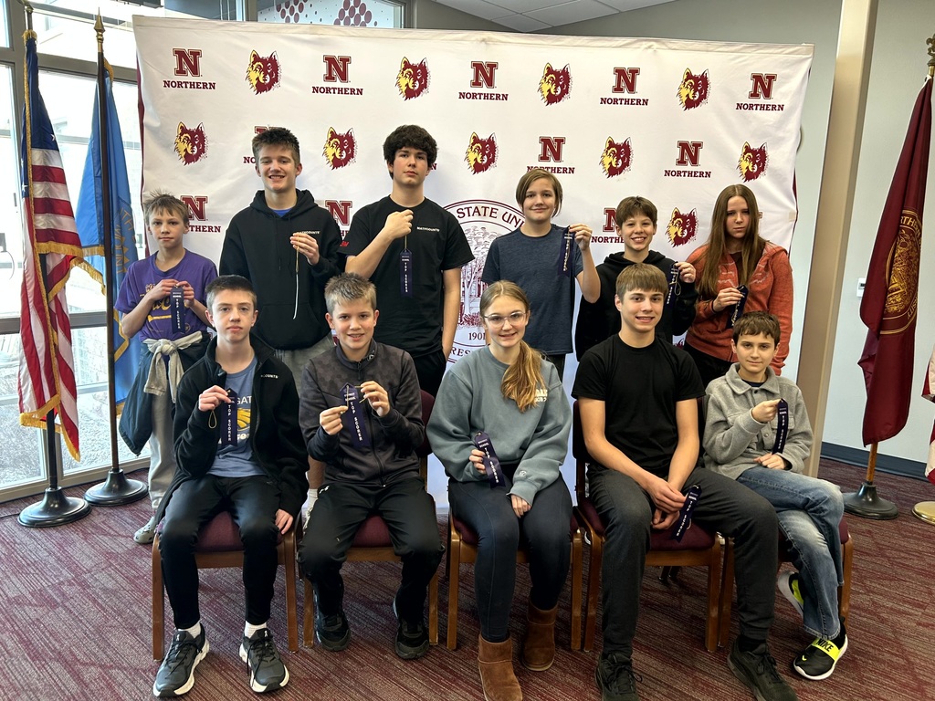 MathCounts winners from Holgate and Simmons