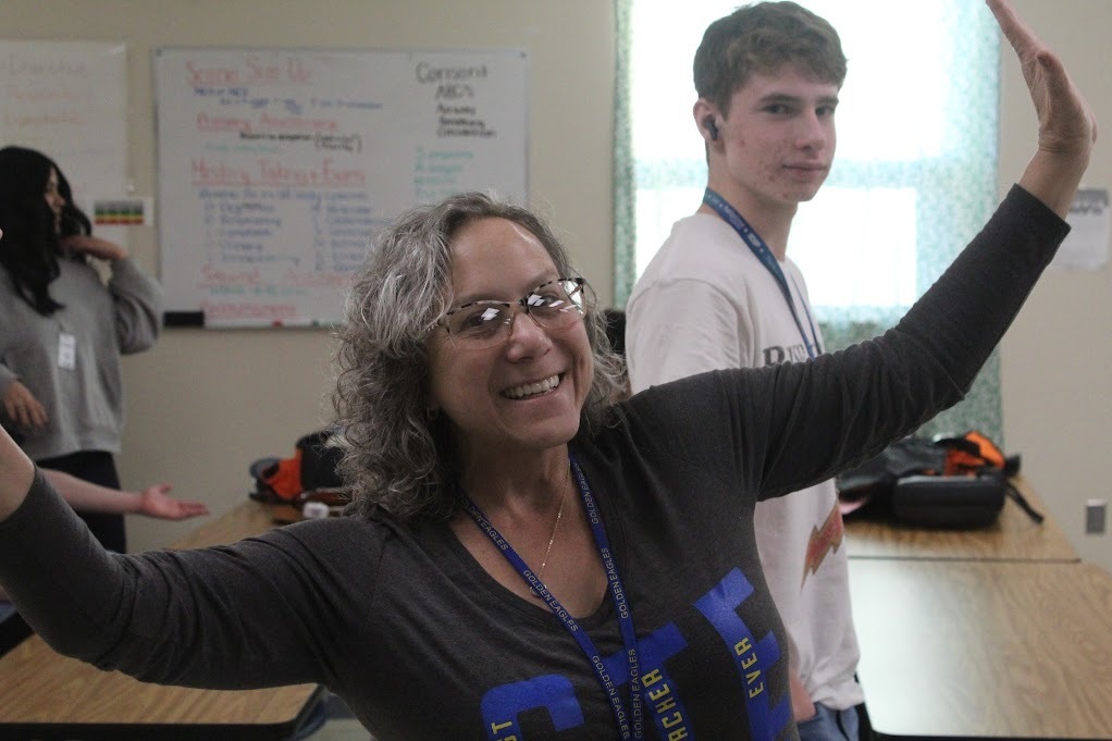 ATEC EMT student and teacher