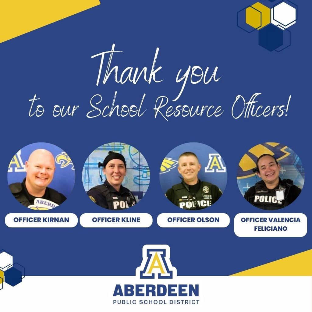 Thank you to our School Resource Officers!