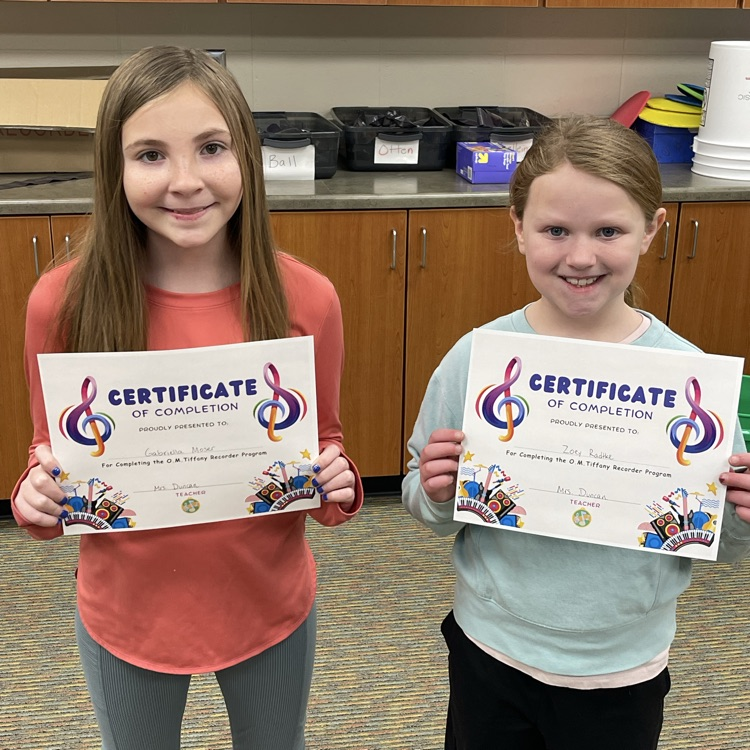 Recorder Karate Black Belts!