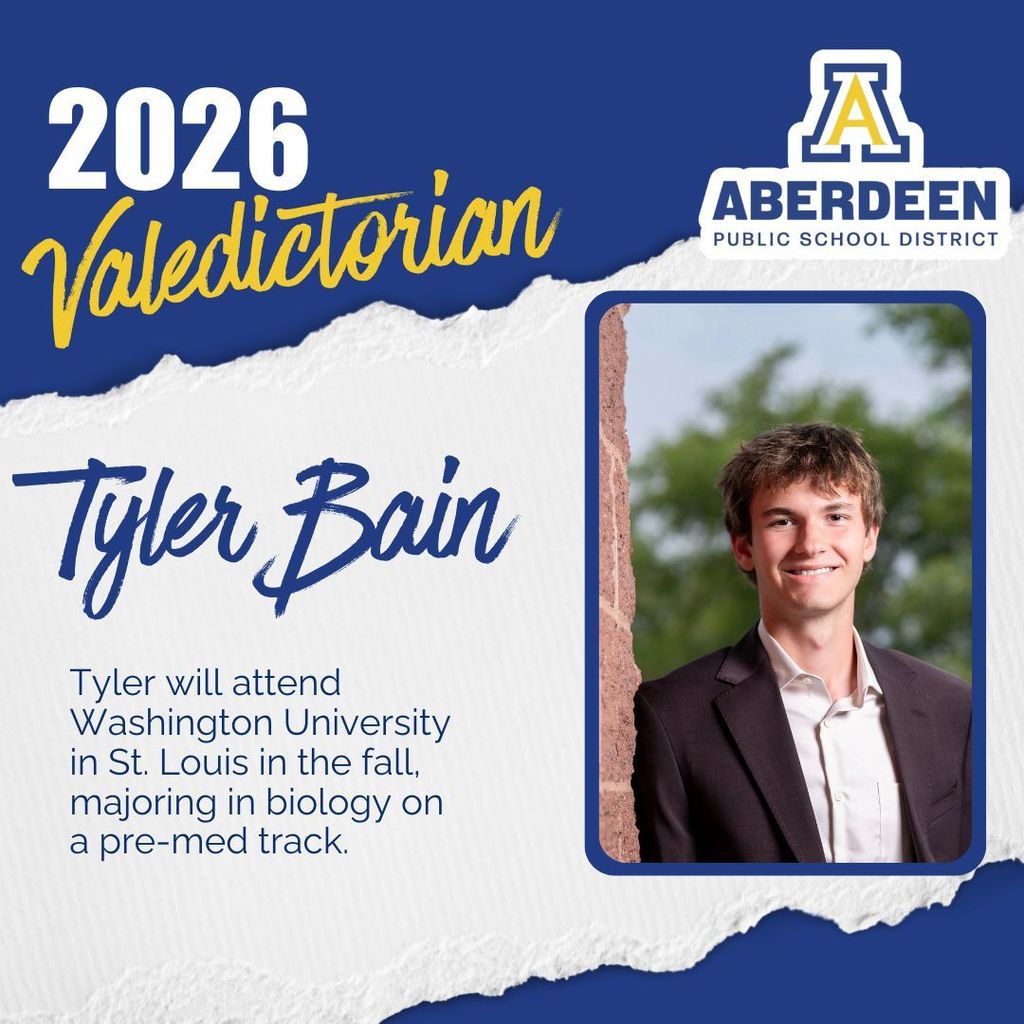 2026 Valedictorian Tyler Bain
