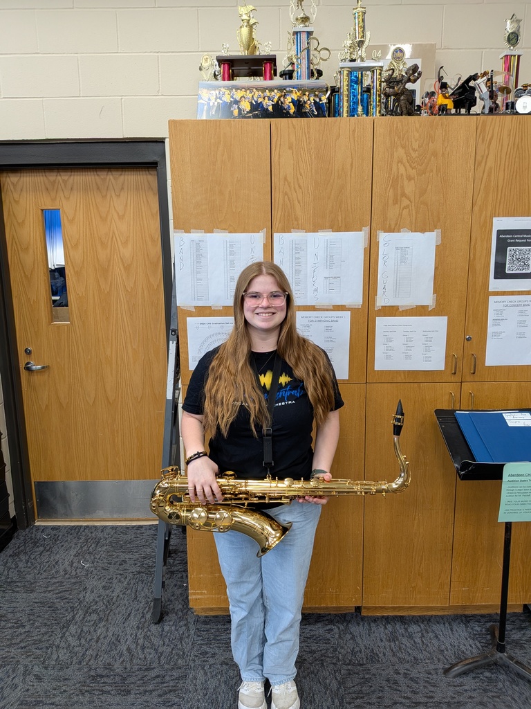 Makayla Torbert, tenor sax, was selected for the Macy's All American Marching Band.