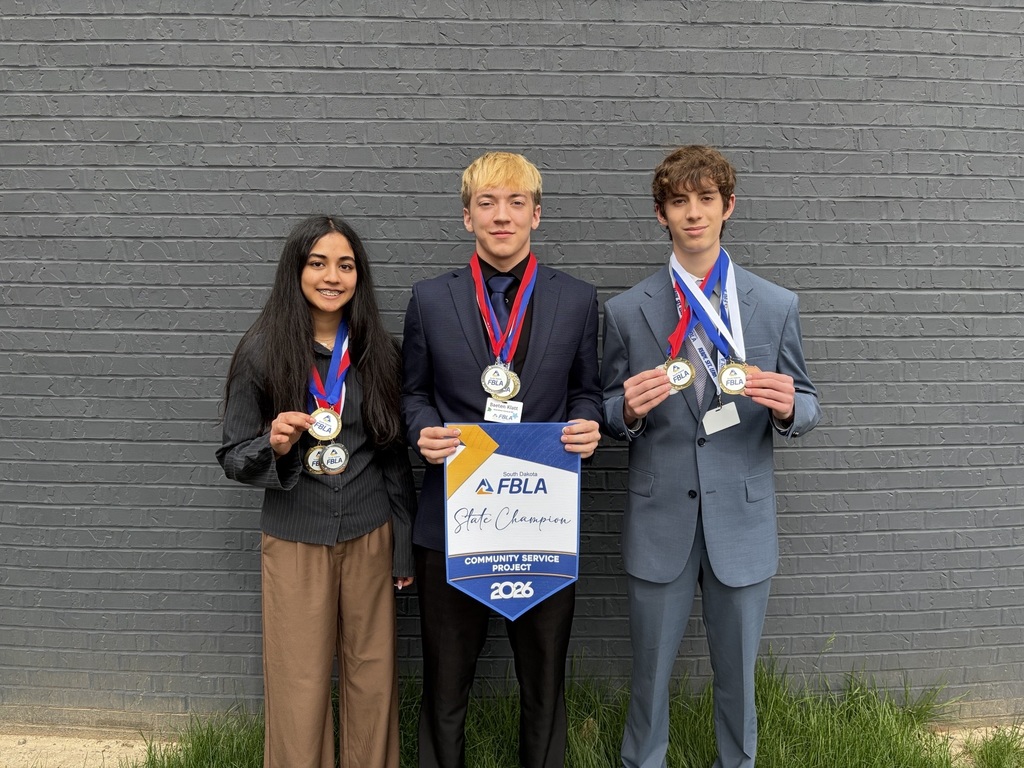 FBLA students - community service project