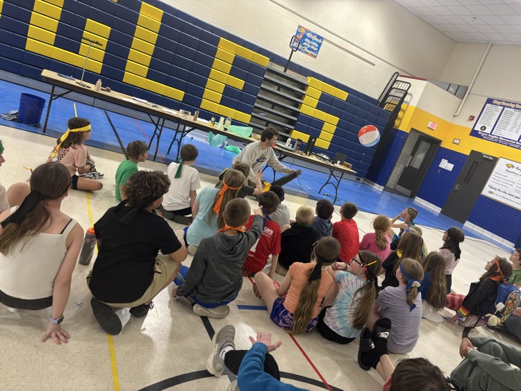 CHS teacher Mr. Flakus presented mind blowing physics experiments to the Number Ninjas! Thank you so much!!!  