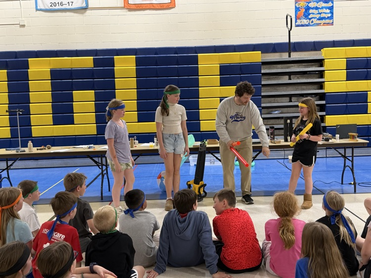 CHS teacher Mr. Flakus presented mind blowing physics experiments to the Number Ninjas! Thank you so much!!!  