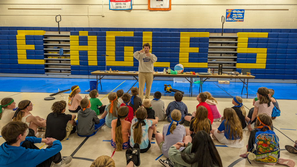 May Overby Number Ninjas learning from Mr. Flakus