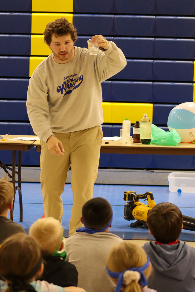 May Overby Number Ninjas learning from Mr. Flakus