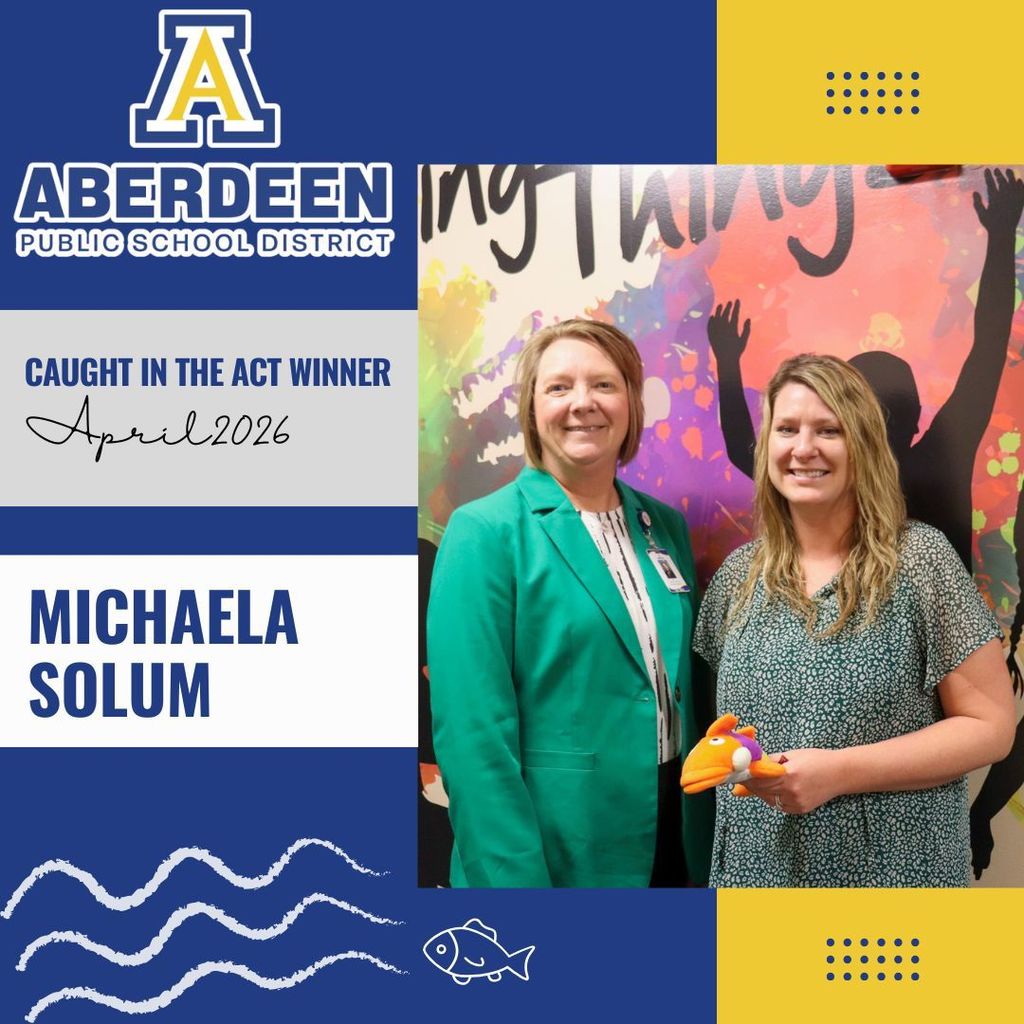 Michaela Solumn with Dr. Guffin