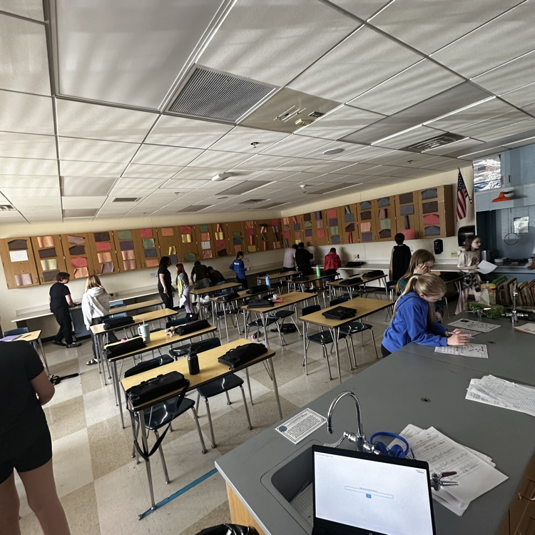 Happy Earth Day from 6th Grade Science!🌎Students kicked off class with a Unique Properties of Earth scavenger hunt and explored what makes our planet so special. Some classes also got hands-on with alternative energy circuit boards!🌱