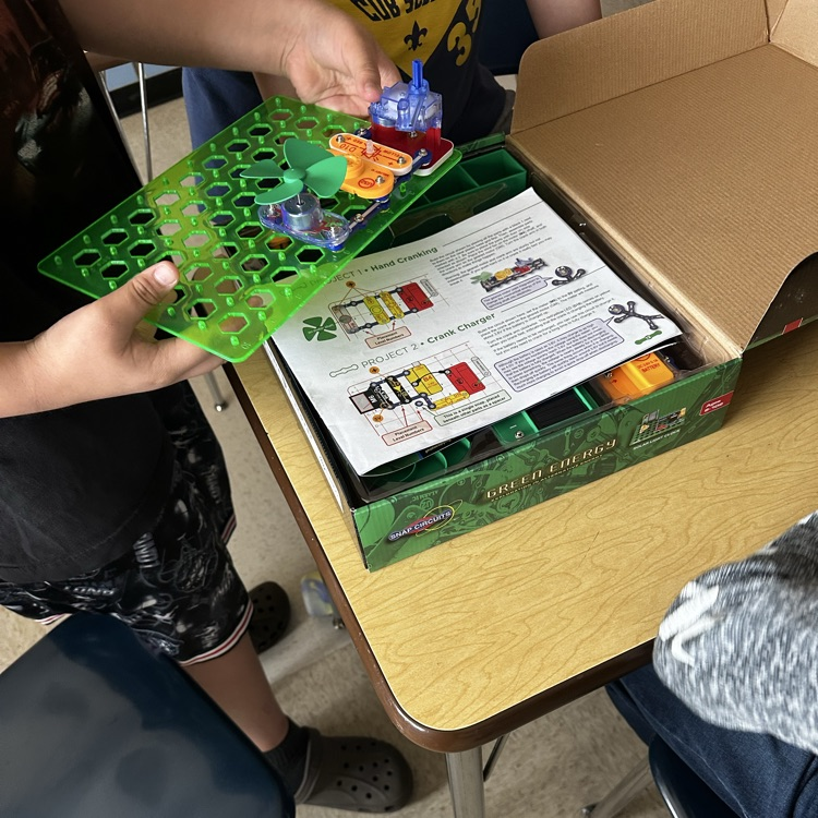 Happy Earth Day from 6th Grade Science!🌎Students kicked off class with a Unique Properties of Earth scavenger hunt and explored what makes our planet so special. Some classes also got hands-on with alternative energy circuit boards!🌱