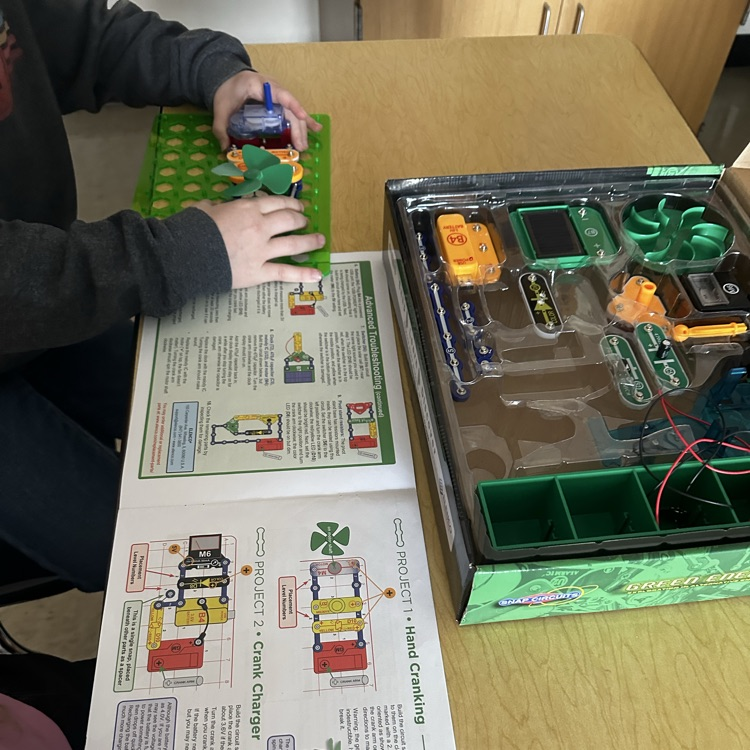 Happy Earth Day from 6th Grade Science!🌎Students kicked off class with a Unique Properties of Earth scavenger hunt and explored what makes our planet so special. Some classes also got hands-on with alternative energy circuit boards!🌱