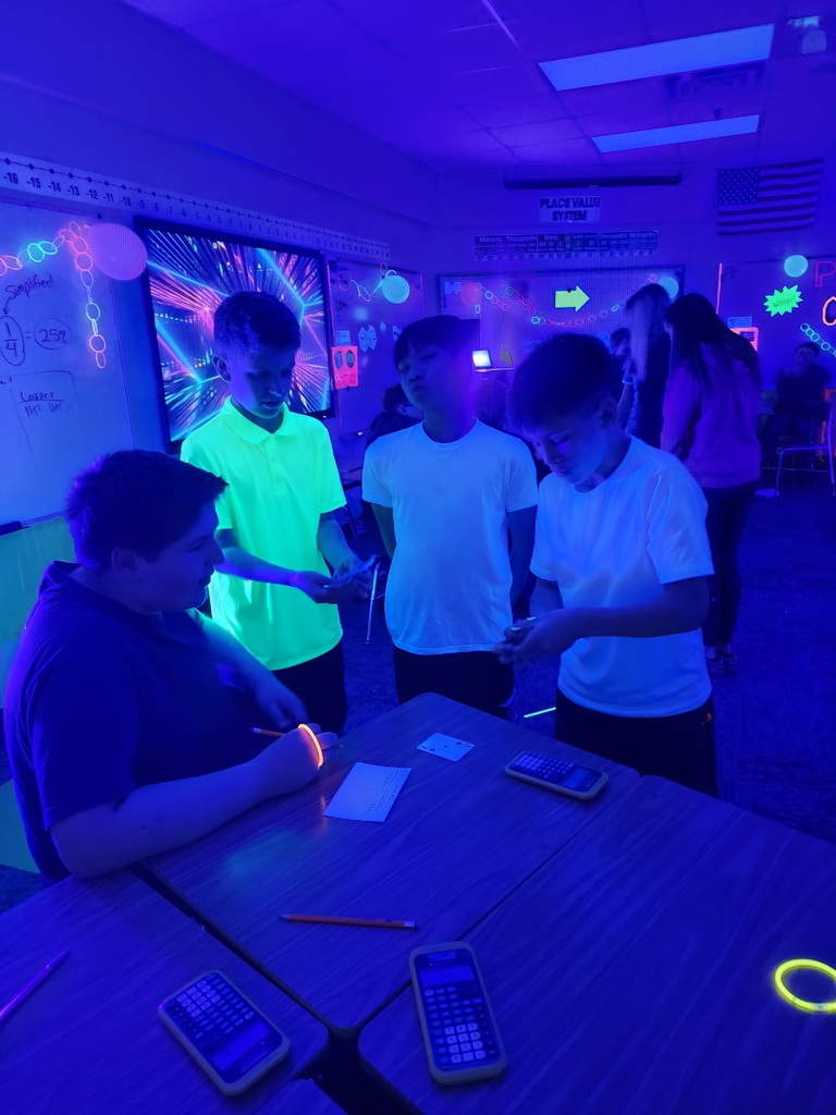 Holgate 7th graders in Mrs. Doxsee's class tested their luck during a probability carnival