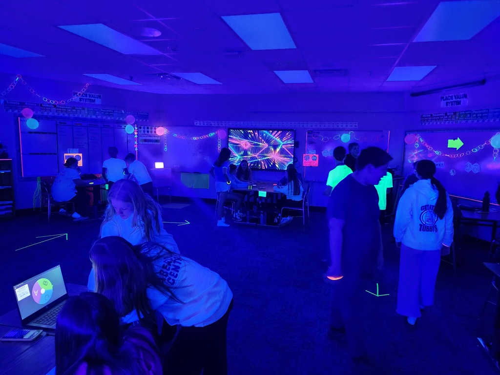 Holgate 7th graders in Mrs. Doxsee's class tested their luck during a probability carnival