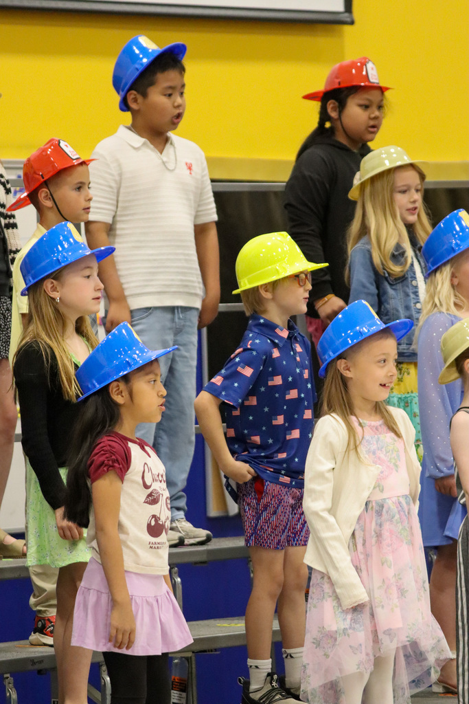 Mike Miller students performing during their spring program