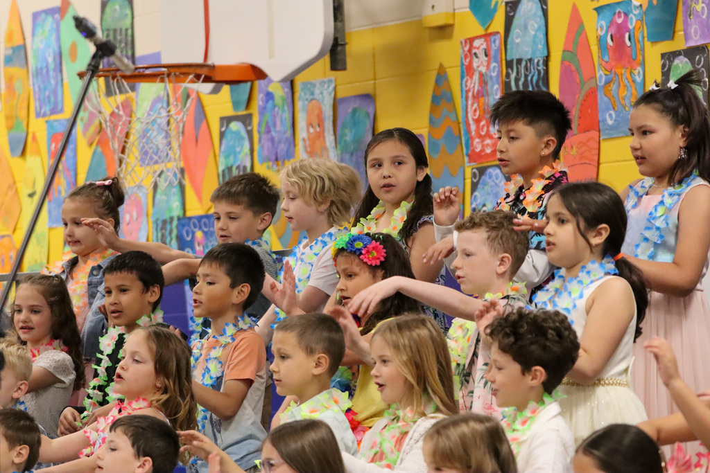 OMT students performing at their spring concert