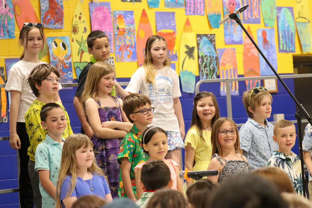 OMT students performing at their spring concert