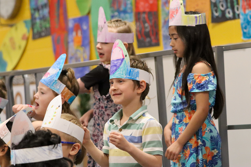 OMT students performing at their spring concert