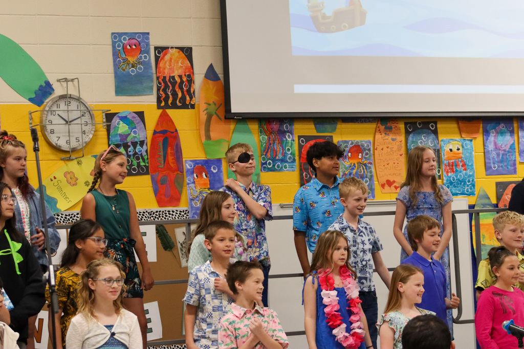 OMT students performing at their spring concert