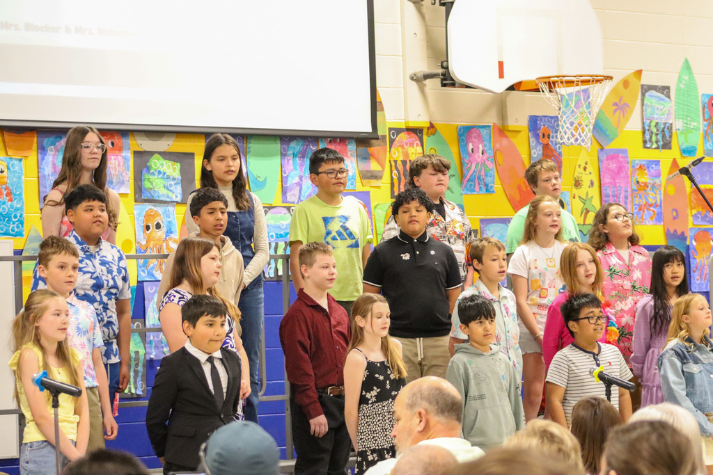 OMT students performing at their spring concert