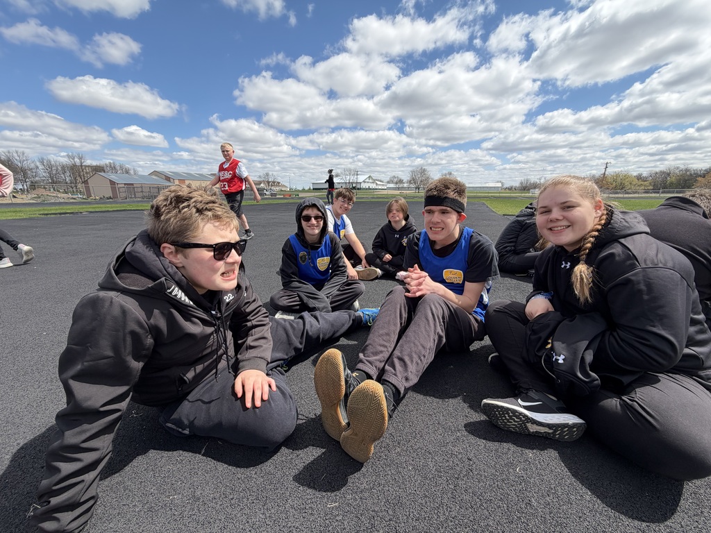 CHS Golden Eagle Special Olympics Athletes at the Northeast Area Track Meet