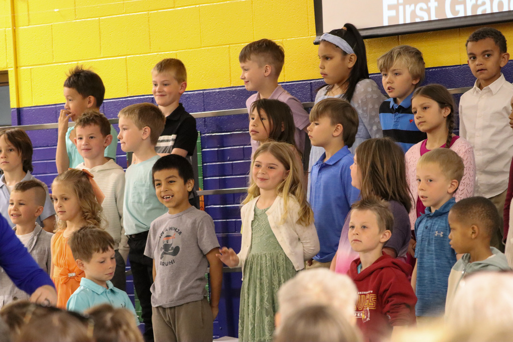 May Overby students performing at their spring concert