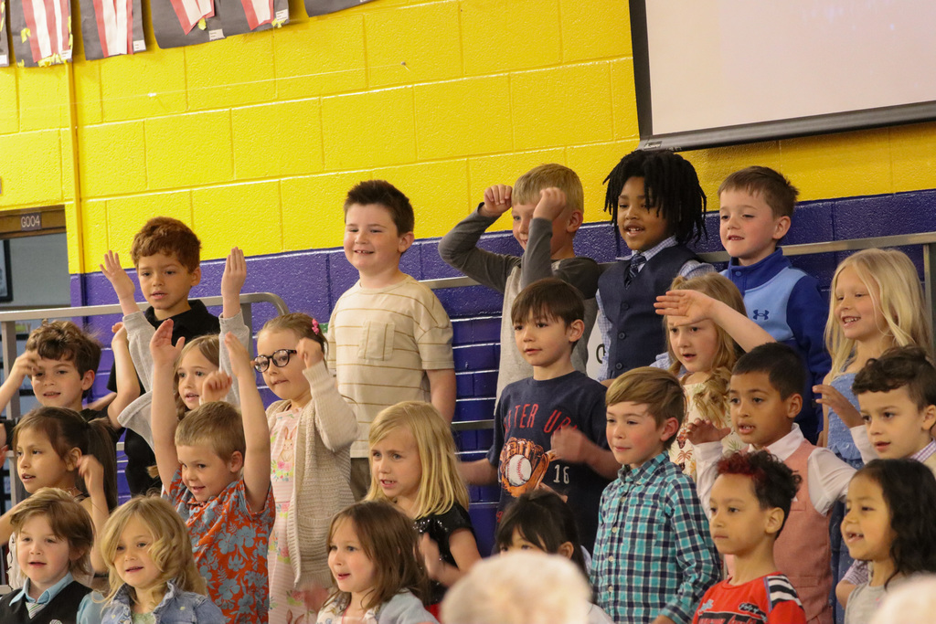 May Overby students performing at their spring concert