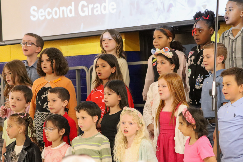 May Overby students performing at their spring concert