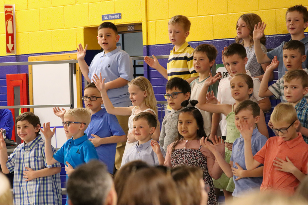 May Overby students performing at their spring concert