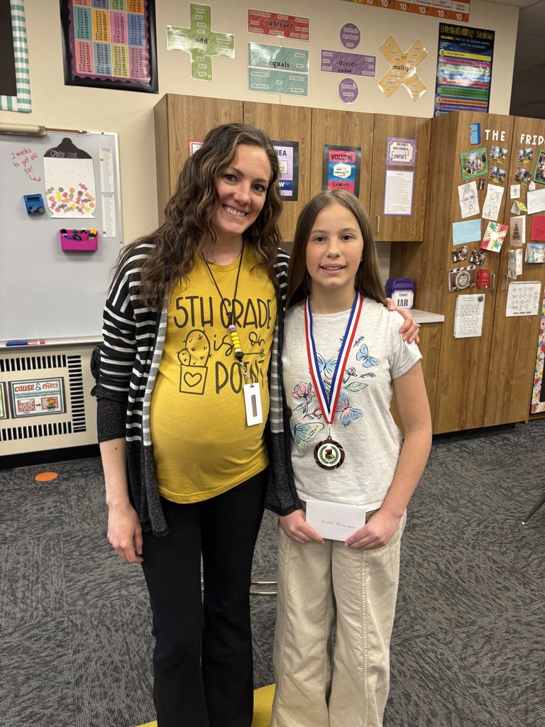 Mrs. Bauer with Violet