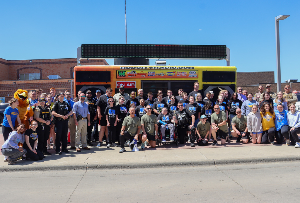 Torch Run group photo