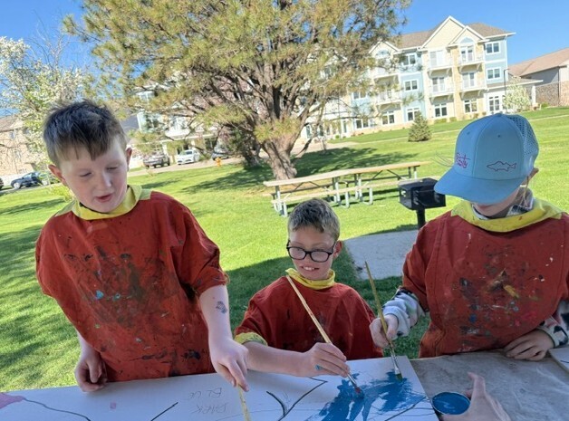 OMT students at Activity Day