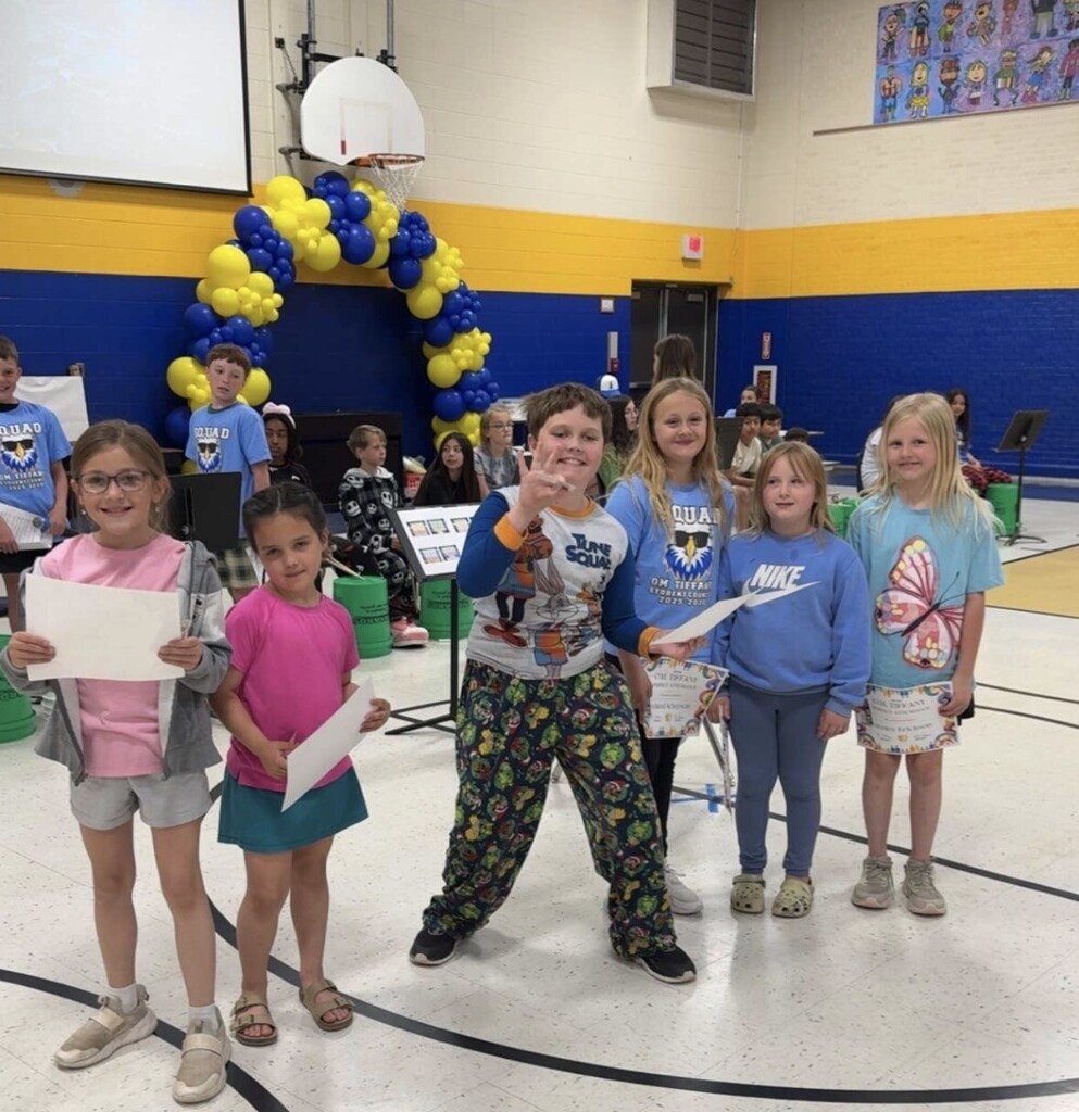Perfect Attendance winners! 