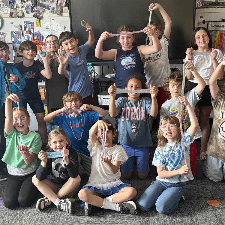 Kaylor taught us how to make slime  