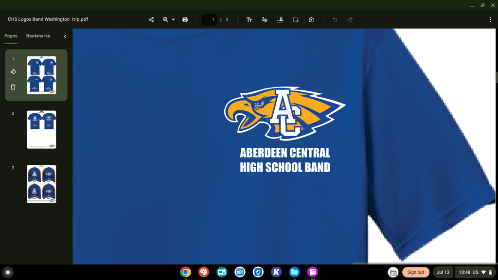 Marching Band Logo