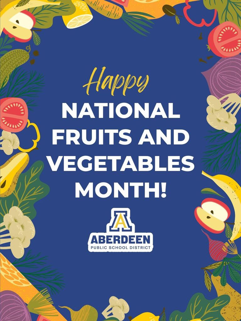 Happy National Fruits and Vegetables Month!