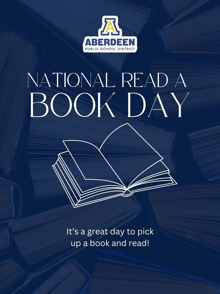 Happy National Read a Book Day! It's a great day to pick up a book and read!