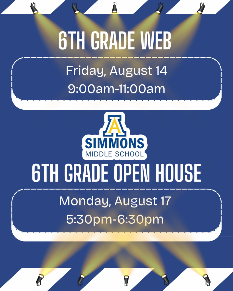 6th Grade Back to School Poster