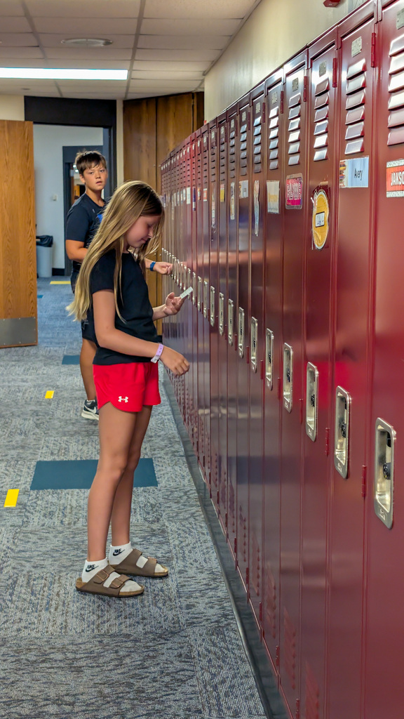 Sixth graders at Holgate