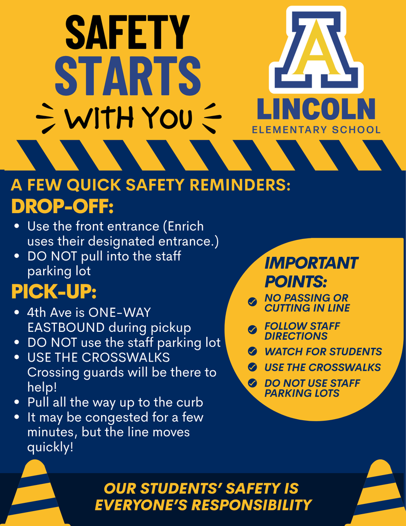 Safety Reminders
