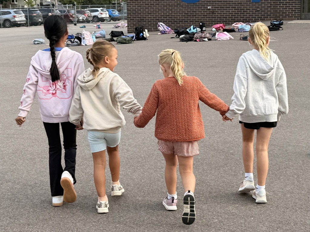 Girls Walking