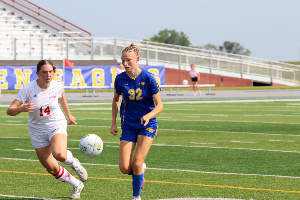 CHS girls soccer player during a recent game
