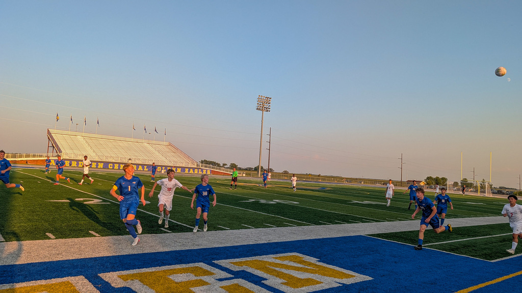 CHS boys soccer game