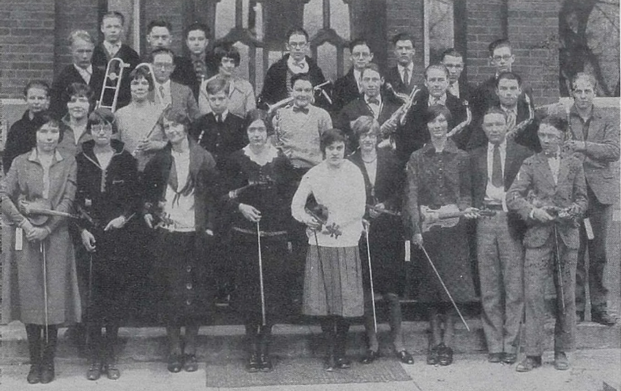 Student photo from the 1926 CHS yearbook