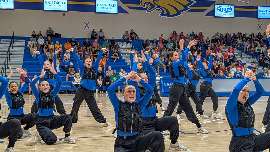 CHS Dance Team performing