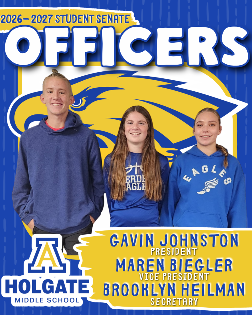 Congratulations to our 2026-2027 Student Senate Officers! 