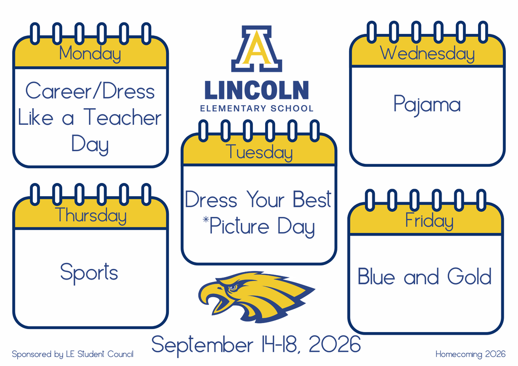Homecoming Dress-Up Days