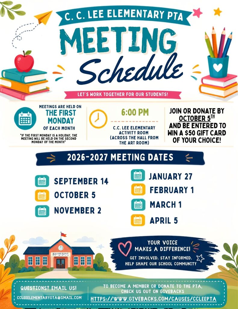 PTA Meeting Dates