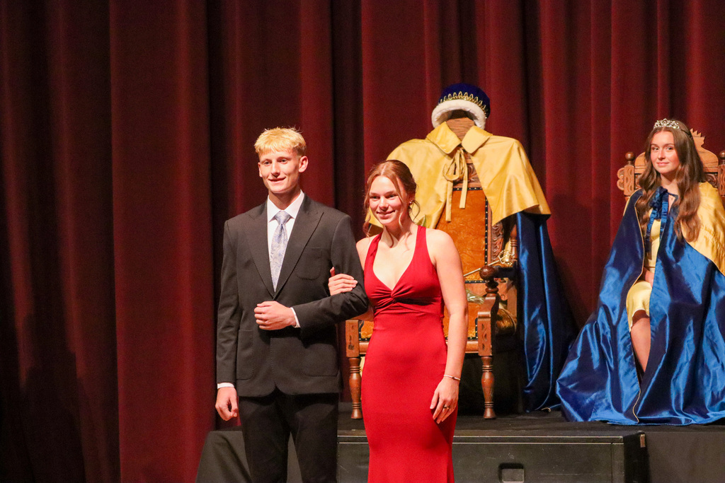 Homecoming Candidates Bryson and Delainey