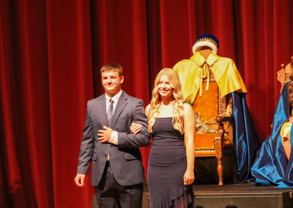 Homecoming Candidates Jude and Alexis