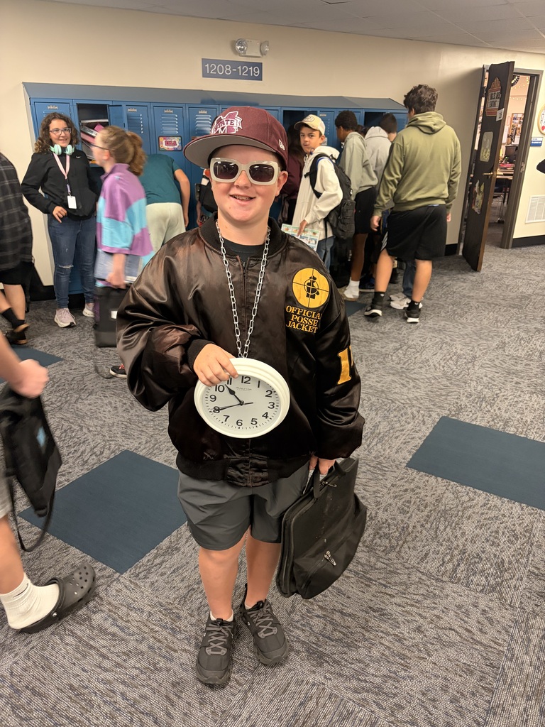 🎉 HOMECOMING DAY 2! 🎉 Today was DECADES DAY at HMS—and our students definitely dressed the part! 🕺💃📻 This morning, homerooms went face-to-face in a cup stacking challenge! 🥤⚡️ Congratulations to our winning homerooms who are one step closer to taking home the 🏆 Golden Eagle Cup! 📸 REMINDER: TOMORROW IS PICTURE DAY! Make sure you dress your best and bring your best smile! 😁 GO EAGLES! 💙💛🦅